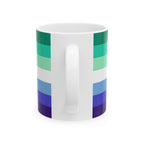 Trans-Inclusive Gay Mens Pride Mug | Trans-Inclusive Gay Men's Flag Coffee Cup | LGBTQ+ Pride Gift | Trans-Inclusive Gay Men's Community Mug