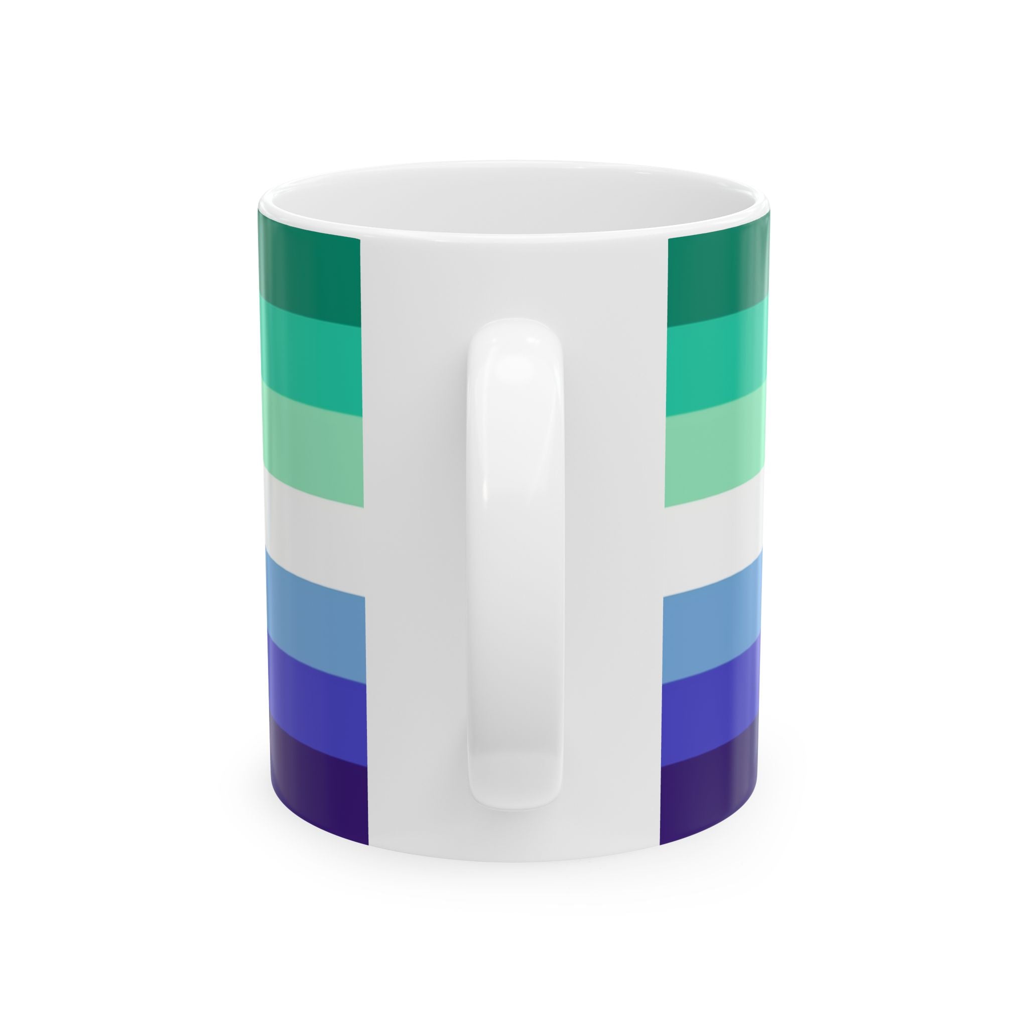 Trans-Inclusive Gay Mens Pride Mug | Trans-Inclusive Gay Men's Flag Coffee Cup | LGBTQ+ Pride Gift | Trans-Inclusive Gay Men's Community Mug