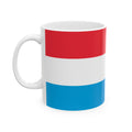 Luxembourg Flag Mug | Patriotic Coffee Cup | Gift for Expats, Luxembourg Heritage & Travelers