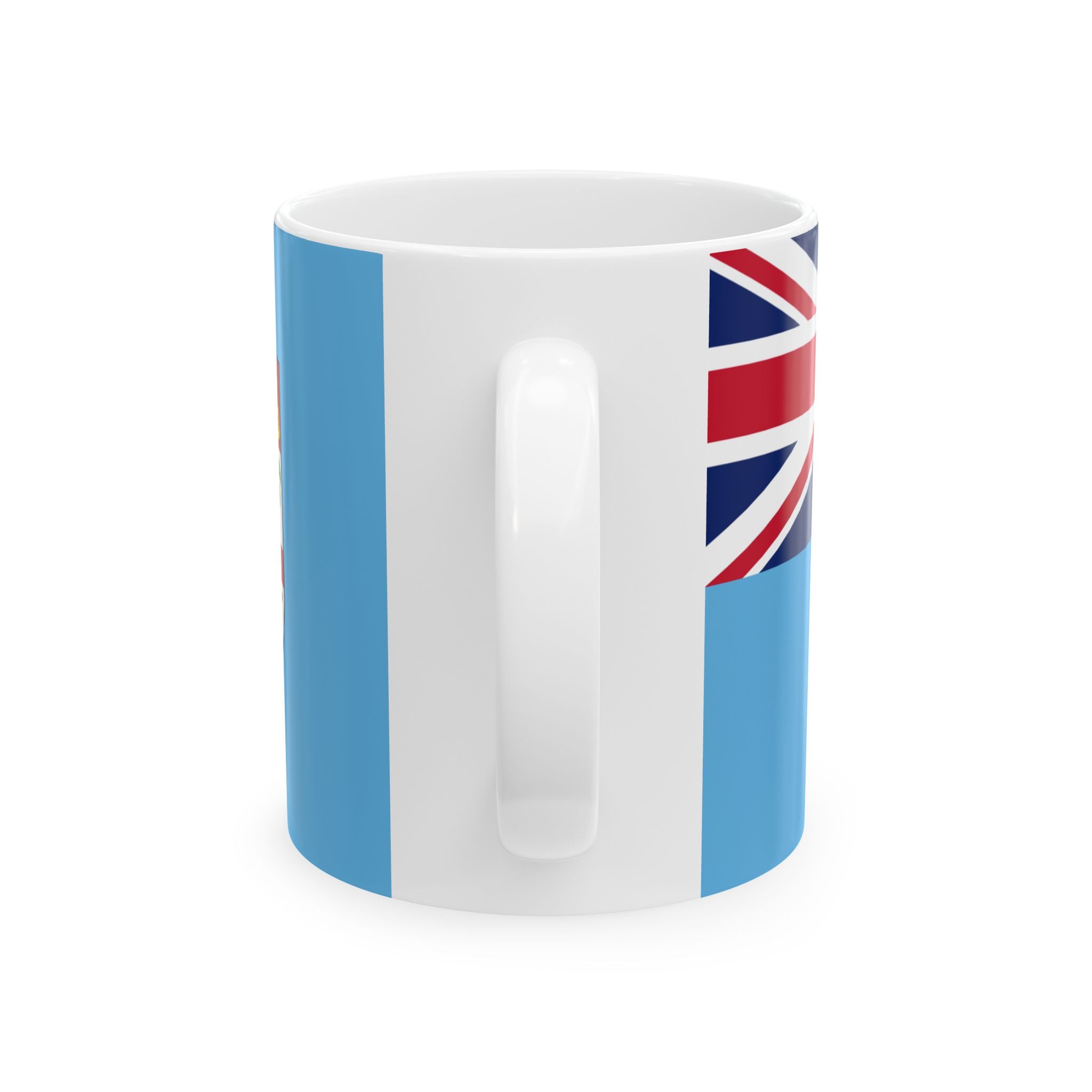 Fiji Flag Mug | Patriotic Coffee Cup | Gift for Expats, Fiji Heritage & Travelers