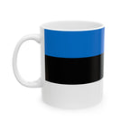 Estonia Flag Mug | Patriotic Coffee Cup | Gift for Expats, Estonia Heritage & Travelers
