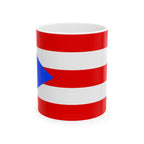 Puerto Rico Flag Mug | Patriotic Coffee Cup | Gift for Expats, Puerto Rico Heritage & Travelers