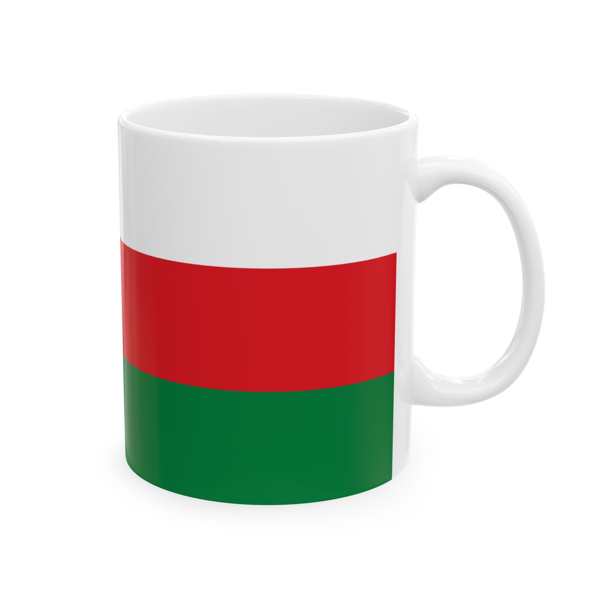 Oman Flag Mug | Patriotic Coffee Cup | Gift for Expats, Oman Heritage & Travelers