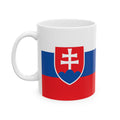 Slovakia Flag Mug | Patriotic Coffee Cup | Gift for Expats, Slovakia Heritage & Travelers