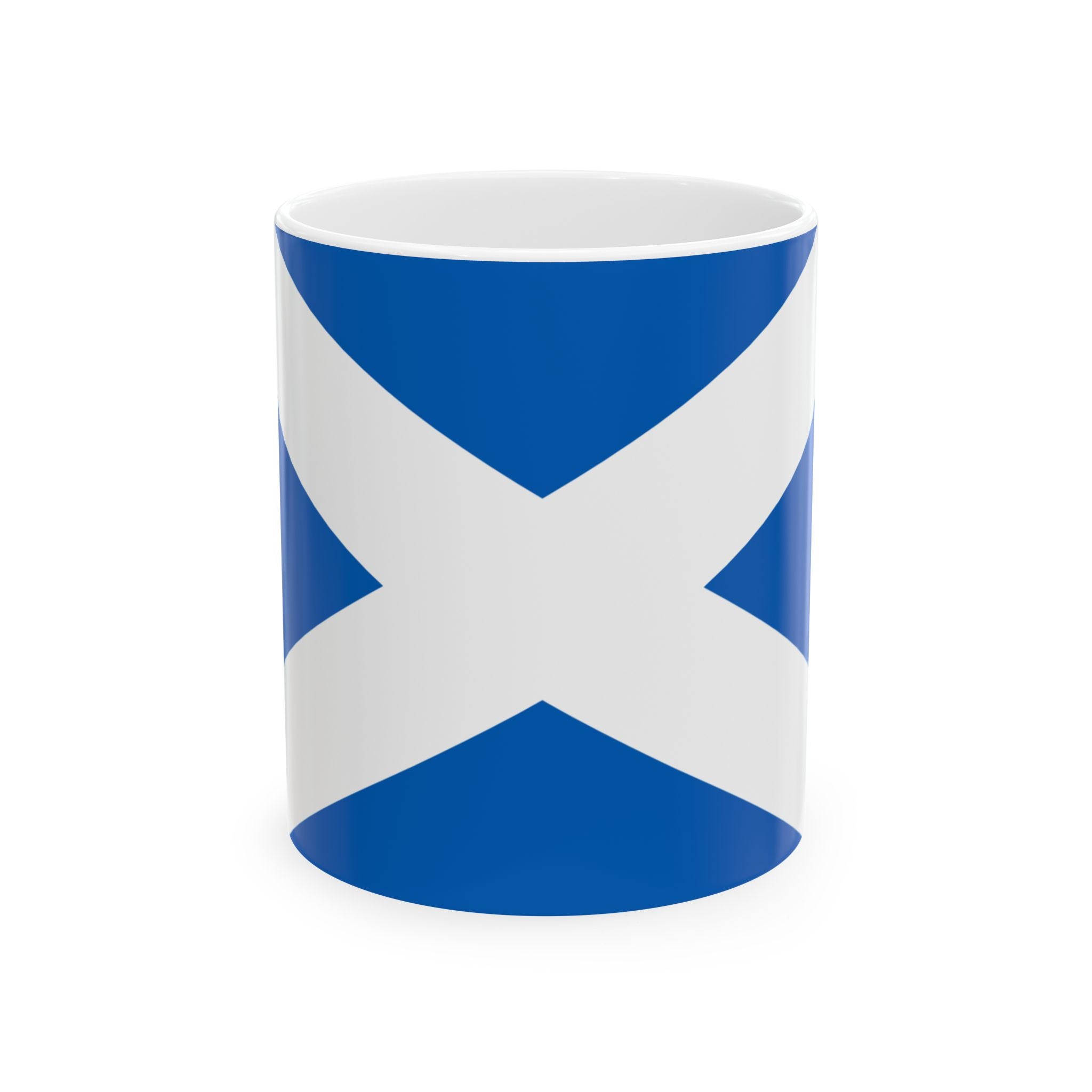 Scotland Flag Mug | Patriotic Coffee Cup | Gift for Expats, Scotland Heritage & Travelers