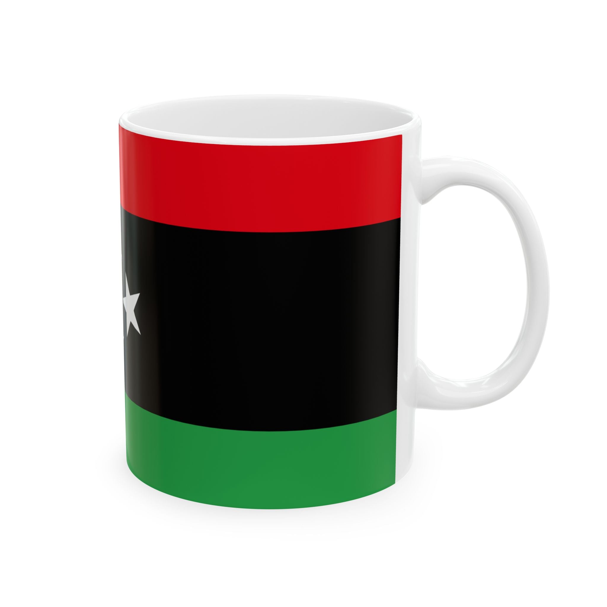 Libya Flag Mug | Patriotic Coffee Cup | Gift for Expats, Libya Heritage & Travelers