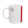 Malta Flag Mug | Patriotic Coffee Cup | Gift for Expats, Malta Heritage & Travelers