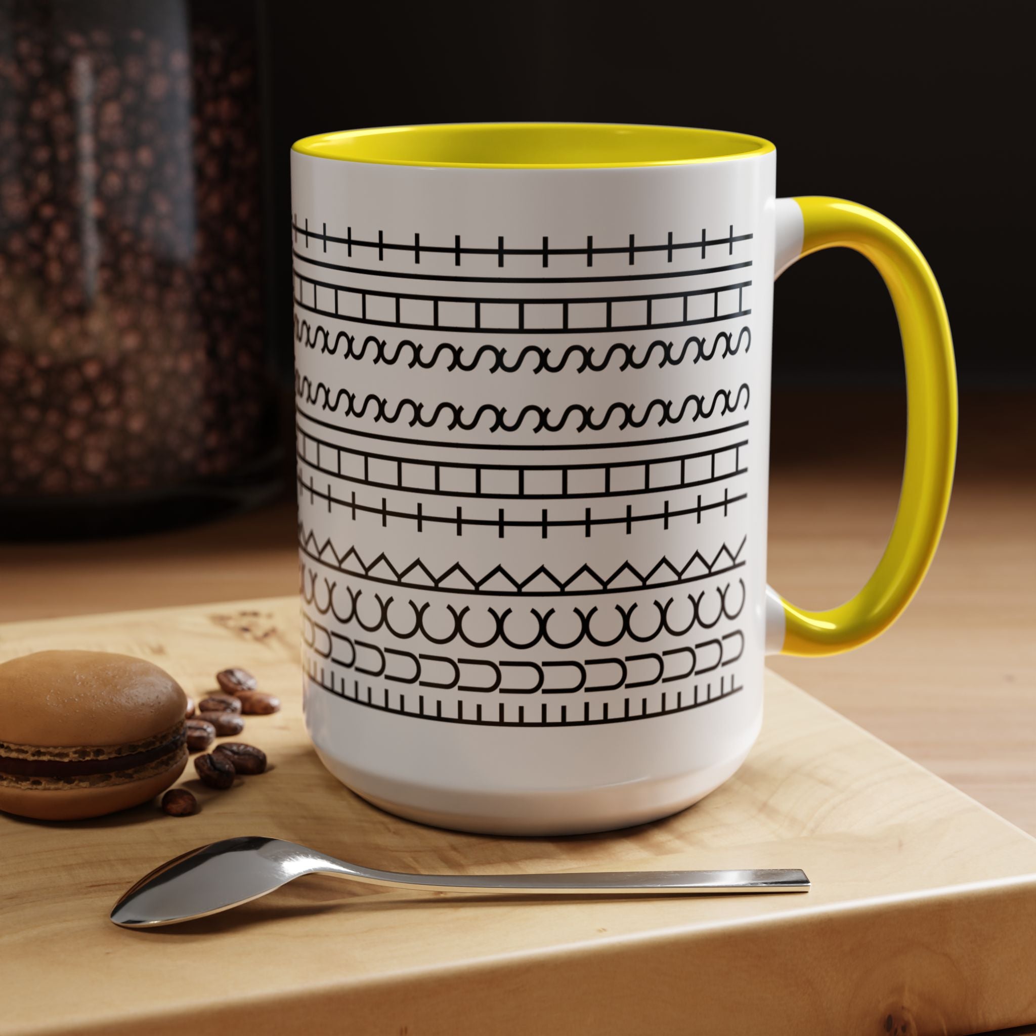 Funny "Fuck This Shit" Mug | Sarcastic Coffee Mug | Funny Office Mug | Coworker Gift | Minimalist Ceramic Mug | Choose Accent Color