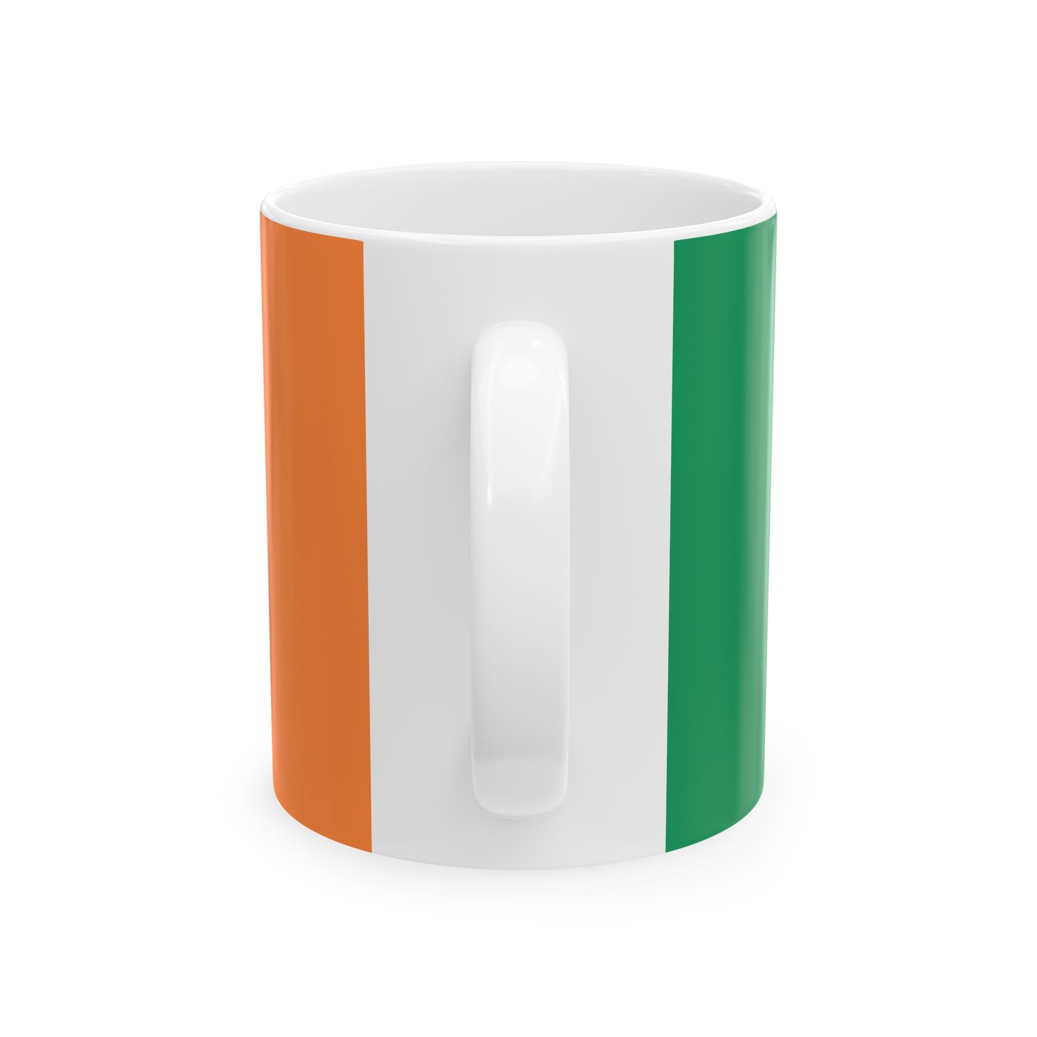 Ireland Flag Mug | Patriotic Coffee Cup | Gift for Expats, Ireland Heritage & Travelers