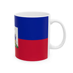 Haiti Flag Mug | Patriotic Coffee Cup | Gift for Expats, Haiti Heritage & Travelers