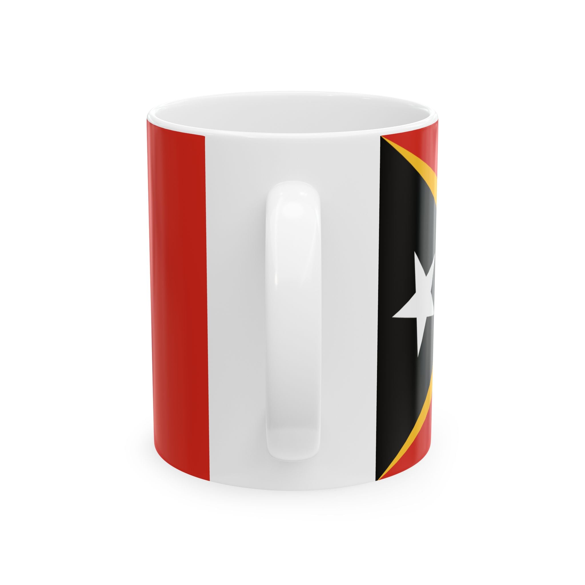 Timor-Leste Flag Mug | Patriotic Coffee Cup | Gift for Expats, Timor-Leste Heritage & Travelers