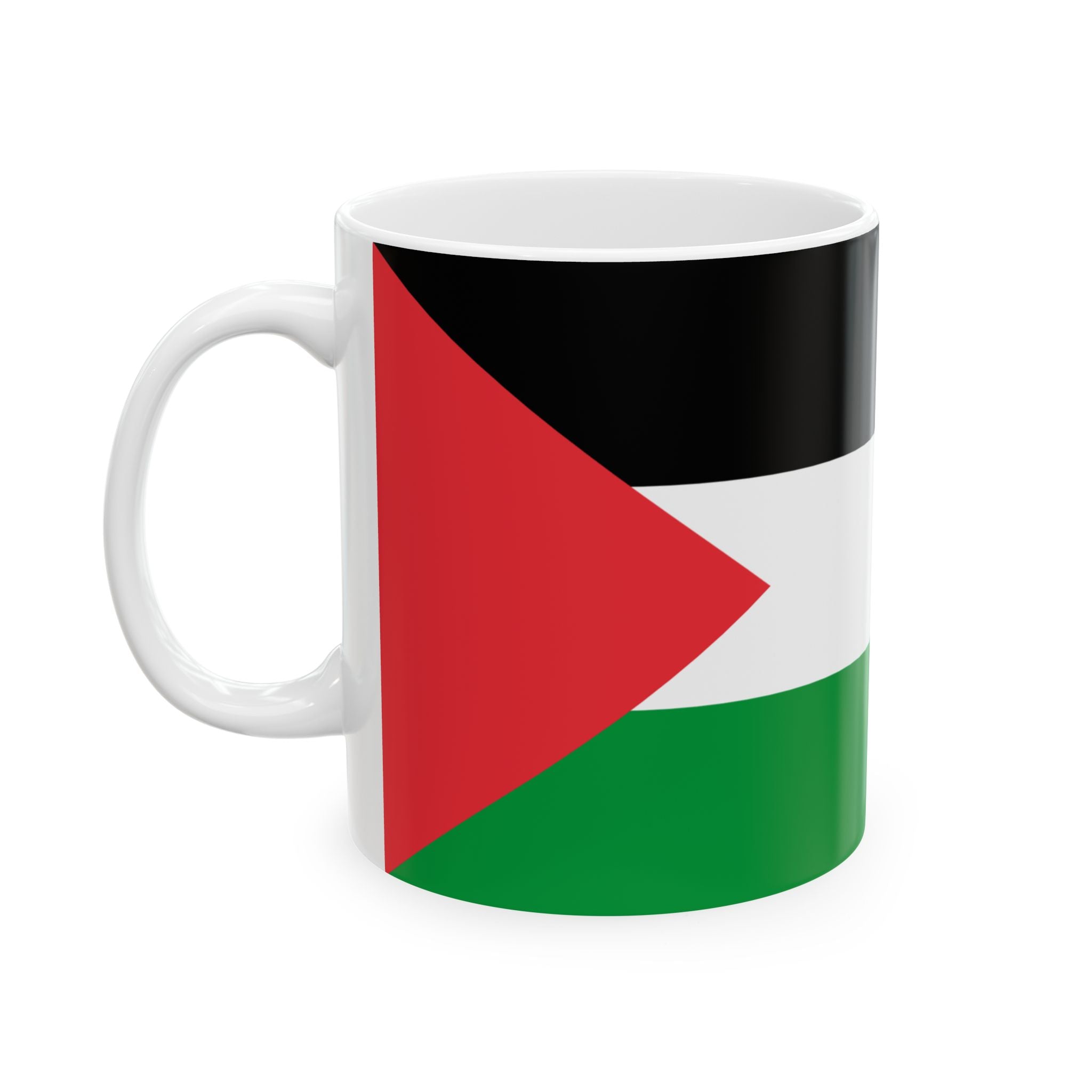 Palestine Flag Mug | Patriotic Coffee Cup | Gift for Expats, Palestine Heritage & Travelers