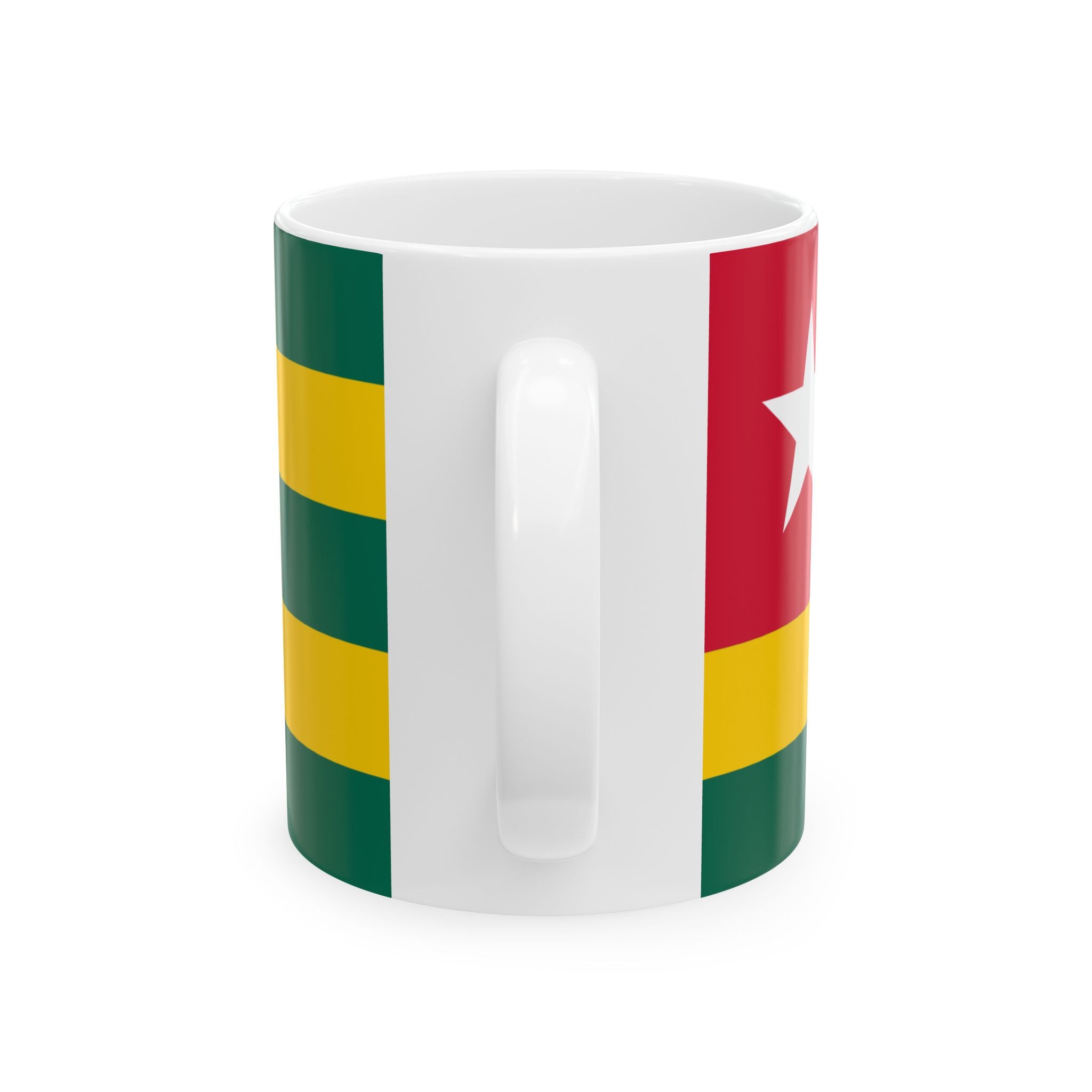 Togo Flag Mug | Patriotic Coffee Cup | Gift for Expats, Togo Heritage & Travelers