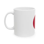Japan Flag Mug | Patriotic Coffee Cup | Gift for Expats, Japan Heritage & Travelers
