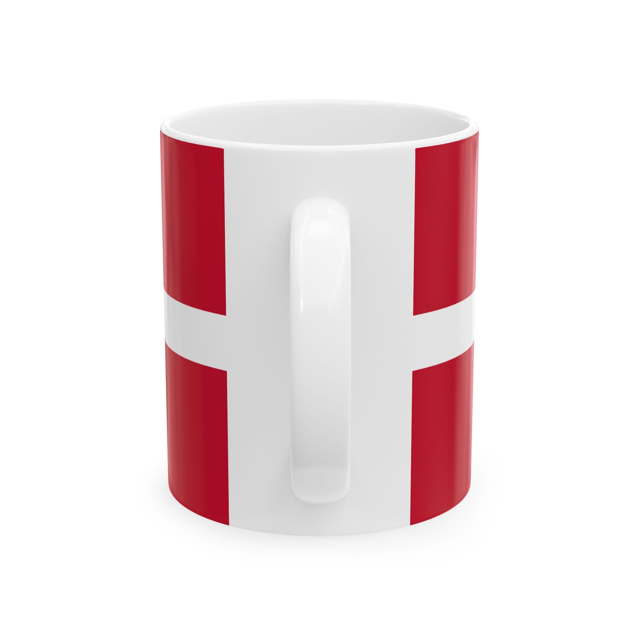 Denmark Flag Mug | Patriotic Coffee Cup | Gift for Expats, Denmark Heritage & Travelers