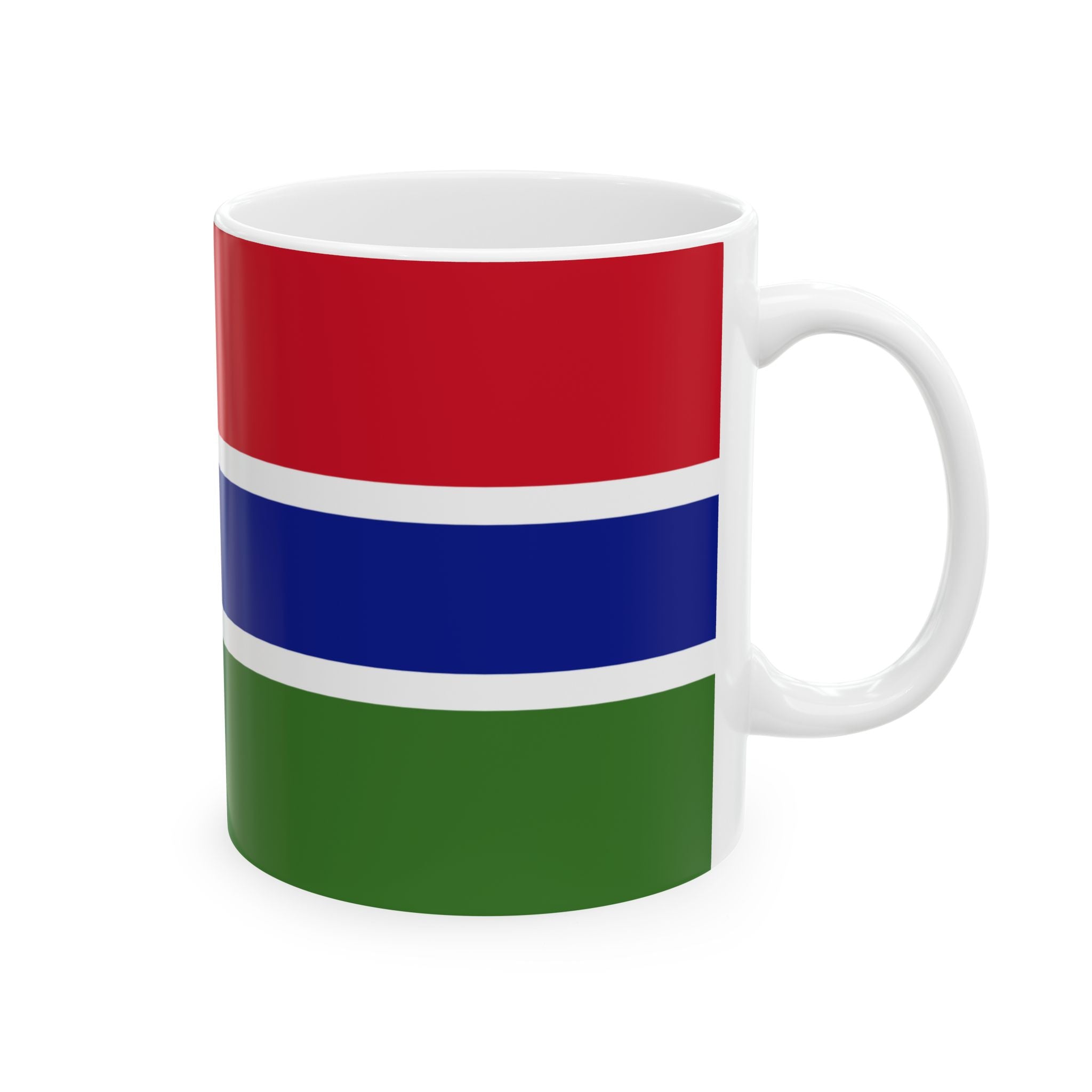 Gambia Flag Mug | Patriotic Coffee Cup | Gift for Expats, Gambia Heritage & Travelers