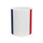 France Flag Mug | Patriotic Coffee Cup | Gift for Expats, France Heritage & Travelers