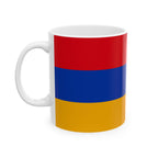 Armenia Flag Mug | Patriotic Coffee Cup | Gift for Expats, Armenia Heritage & Travelers