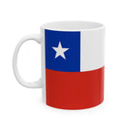 Chile Flag Mug | Patriotic Coffee Cup | Gift for Expats, Chile Heritage & Travelers