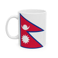 Nepal Flag Mug | Patriotic Coffee Cup | Gift for Expats, Nepal Heritage & Travelers