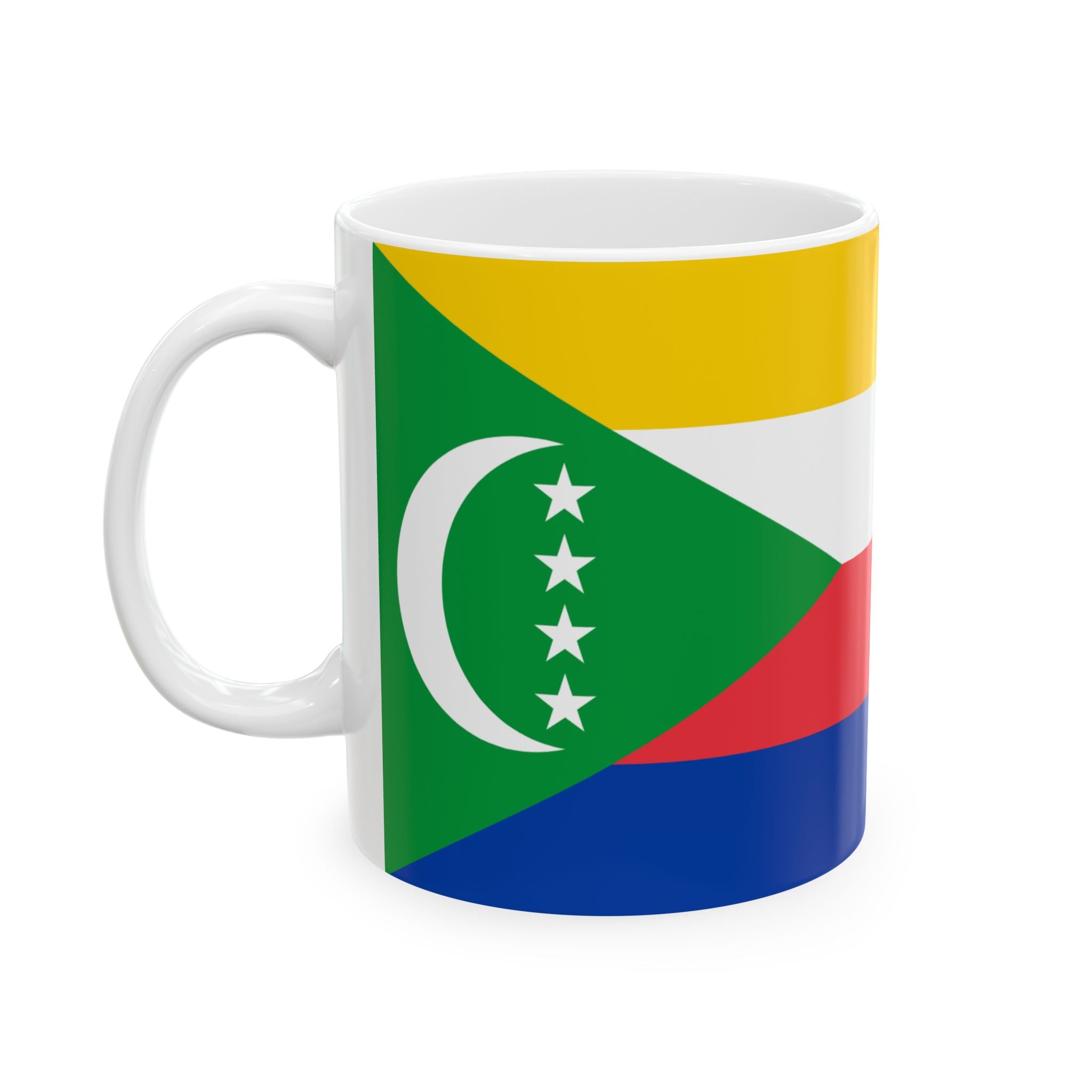 Comoros Flag Mug | Patriotic Coffee Cup | Gift for Expats, Comoros Heritage & Travelers