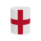 England Flag Mug | Patriotic Coffee Cup | Gift for Expats, England Heritage & Travelers