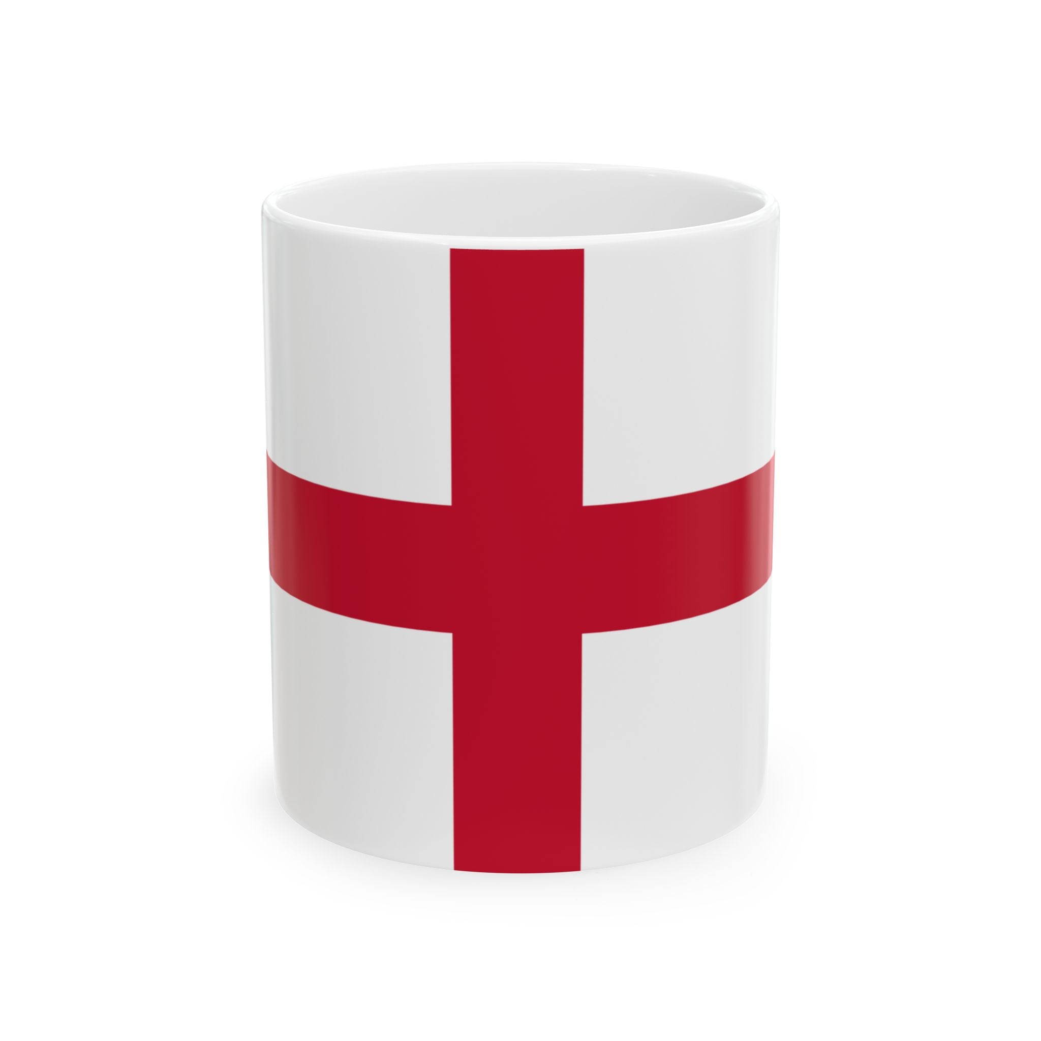 England Flag Mug | Patriotic Coffee Cup | Gift for Expats, England Heritage & Travelers