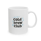 cold brew club Summer Mug | Cute Coffee Mug | Beach Coffee Cup | Iced Coffee Mug | Summer Gift | Ceramic Mug