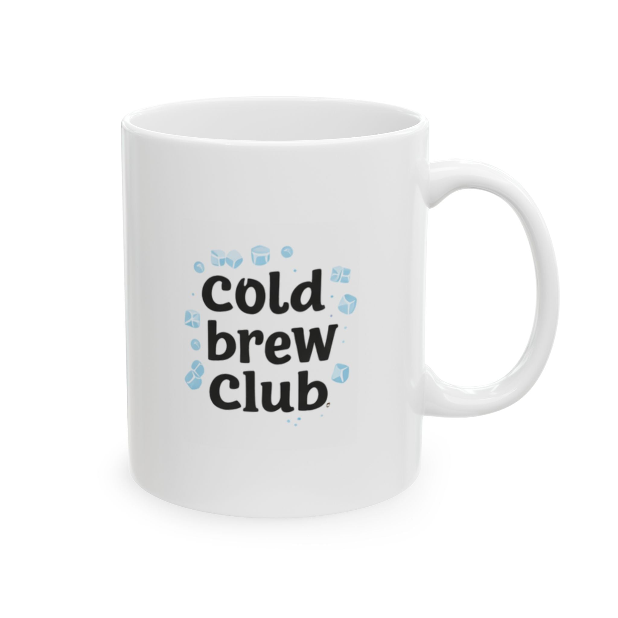 cold brew club Summer Mug | Cute Coffee Mug | Beach Coffee Cup | Iced Coffee Mug | Summer Gift | Ceramic Mug