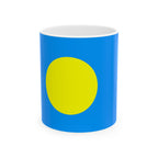 Palau Flag Mug | Patriotic Coffee Cup | Gift for Expats, Palau Heritage & Travelers