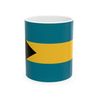 Bahamas Flag Mug | Patriotic Coffee Cup | Gift for Expats, Bahamas Heritage & Travelers