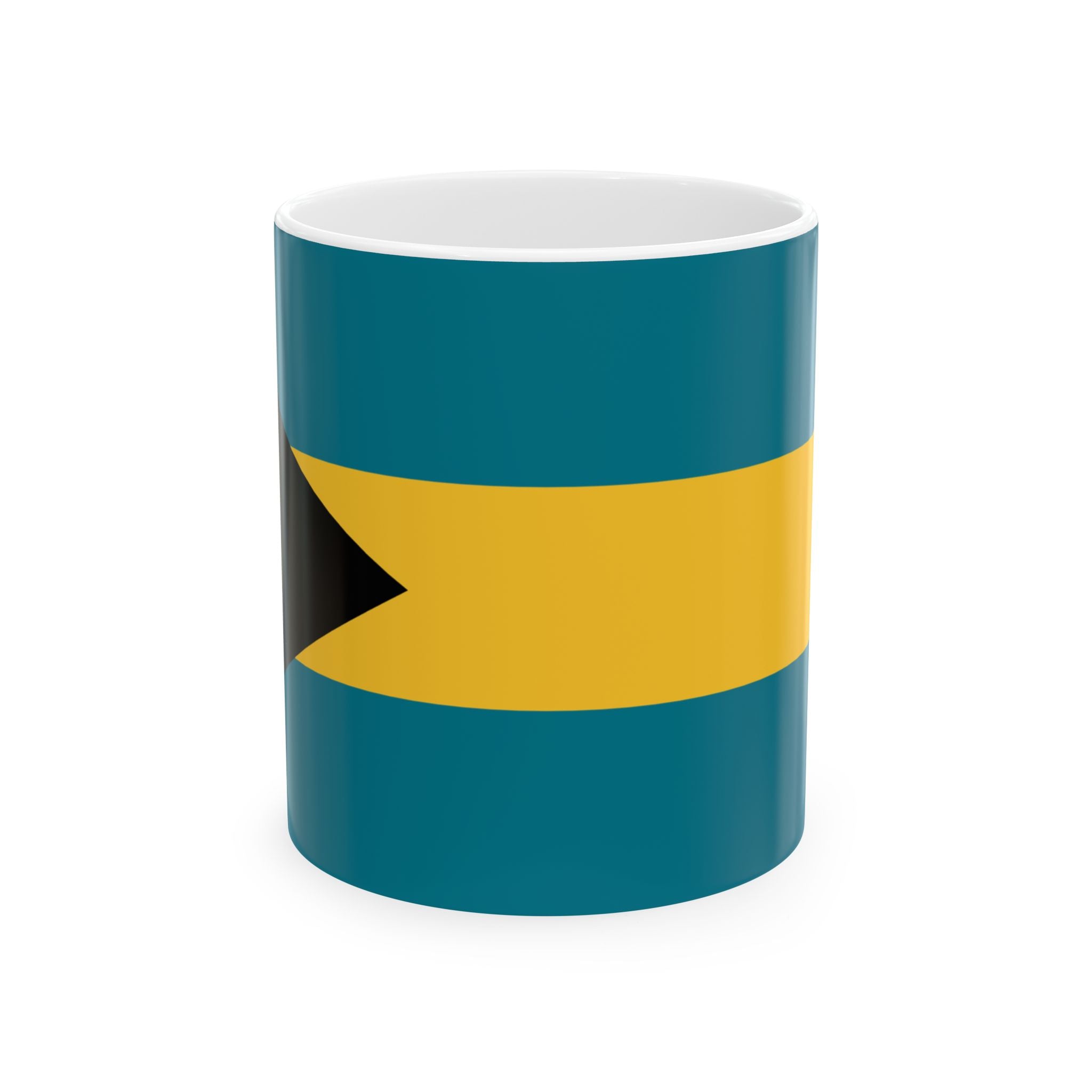 Bahamas Flag Mug | Patriotic Coffee Cup | Gift for Expats, Bahamas Heritage & Travelers