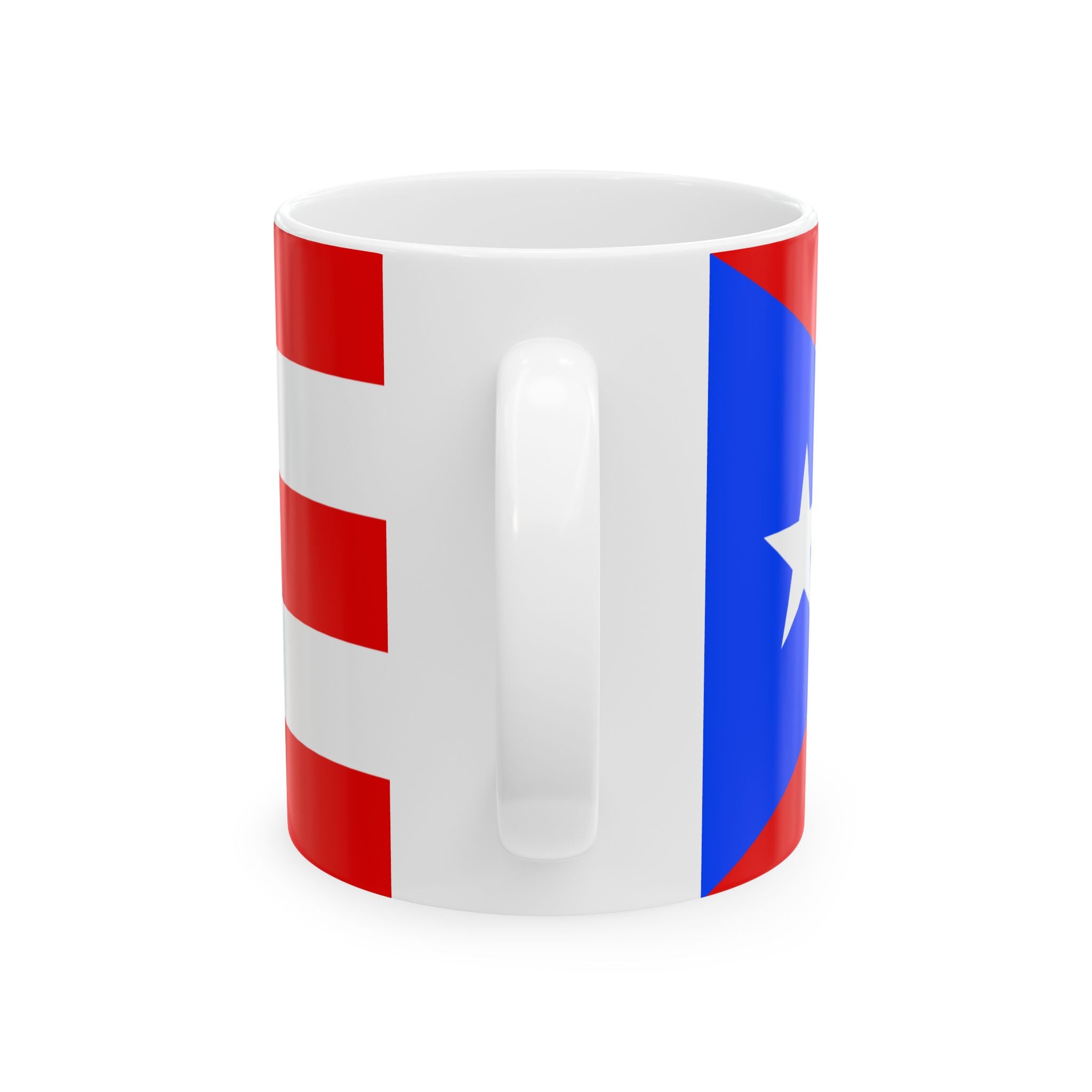 Puerto Rico Flag Mug | Patriotic Coffee Cup | Gift for Expats, Puerto Rico Heritage & Travelers