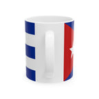 Cuba Flag Mug | Patriotic Coffee Cup | Gift for Expats, Cuba Heritage & Travelers