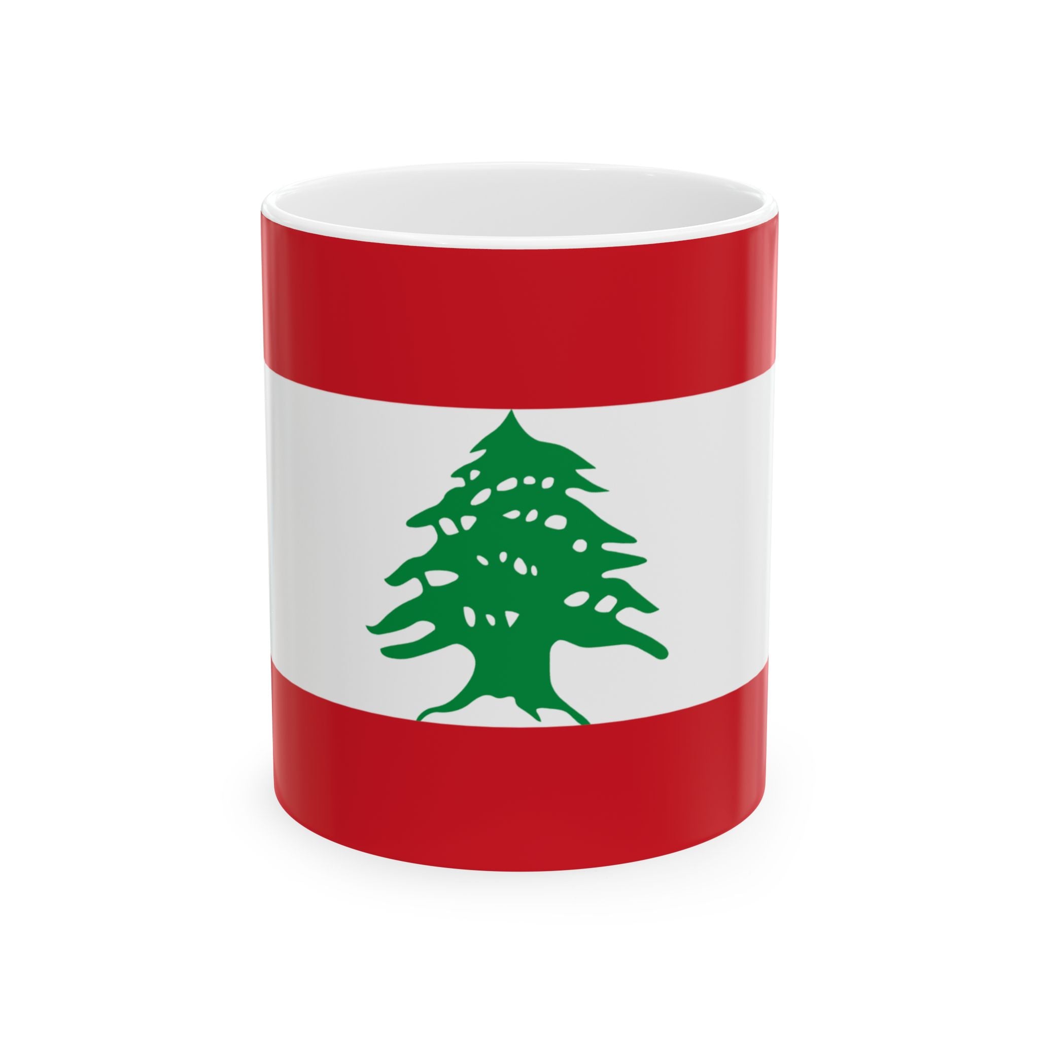Lebanon Flag Mug | Patriotic Coffee Cup | Gift for Expats, Lebanon Heritage & Travelers