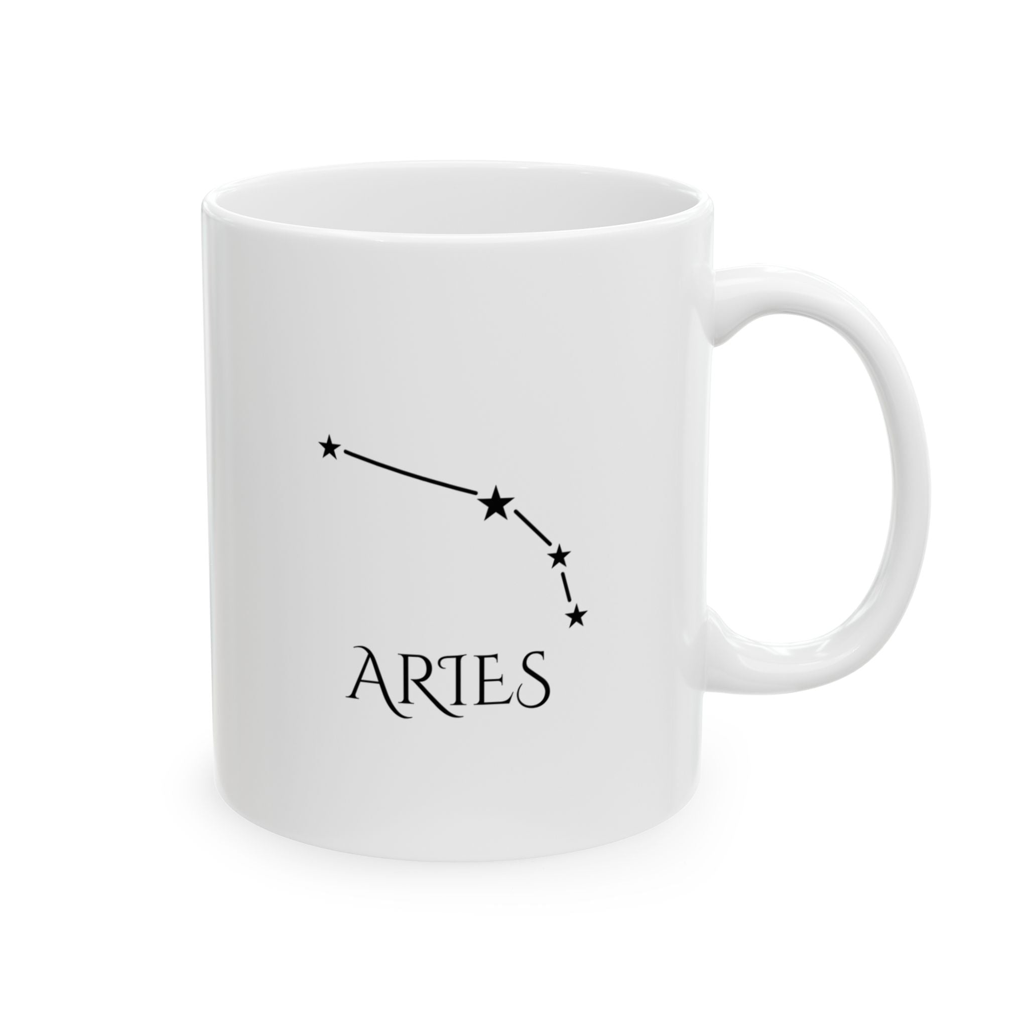 Aries Zodiac Mug | Astrology Coffee Mug | Horoscope Gift | Ceramic Zodiac Cup | Birthday Gift