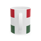 Hungary Flag Mug | Patriotic Coffee Cup | Gift for Expats, Hungary Heritage & Travelers
