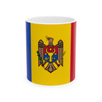 Moldova Flag Mug | Patriotic Coffee Cup | Gift for Expats, Moldova Heritage & Travelers
