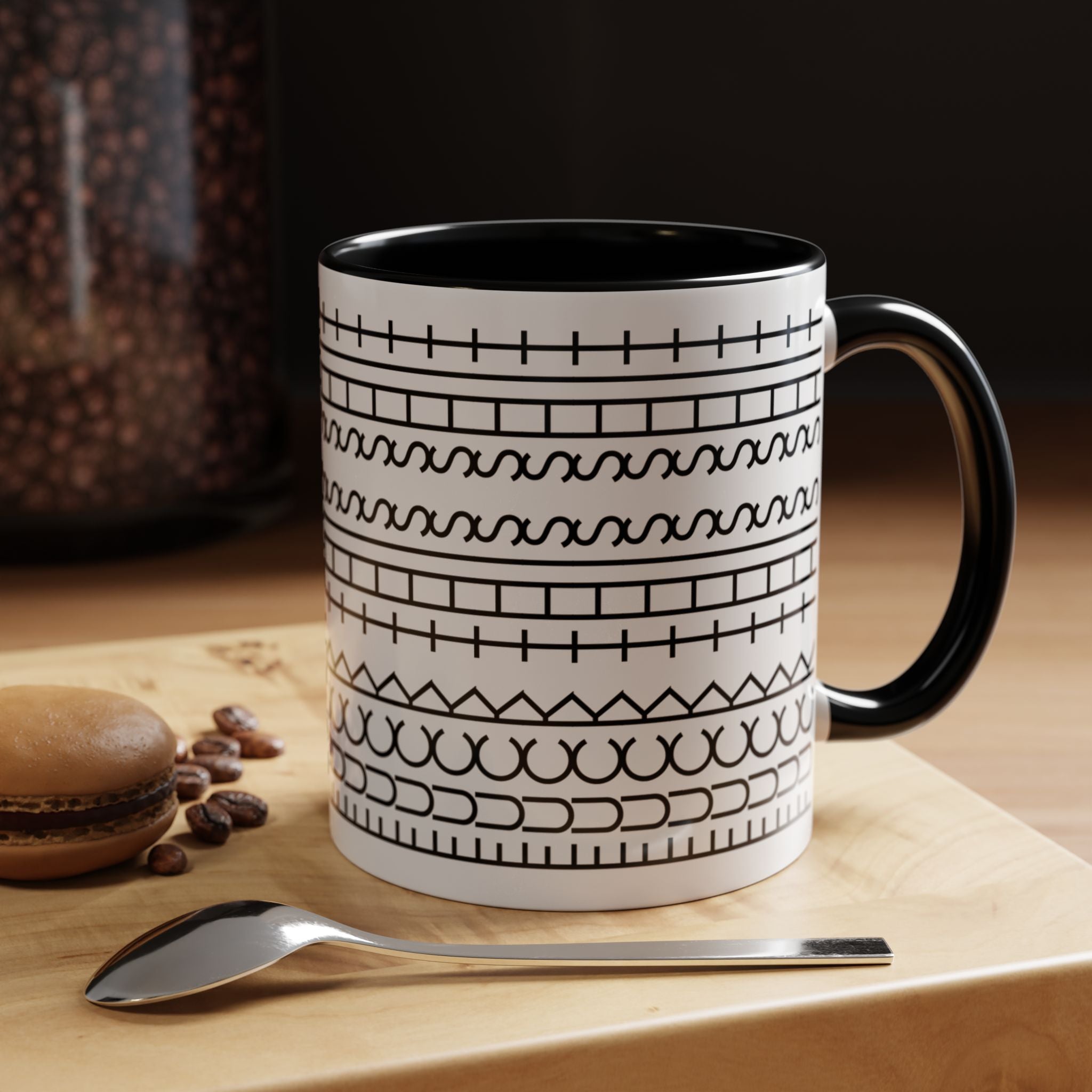 Funny "Fuck This Shit" Mug | Sarcastic Coffee Mug | Funny Office Mug | Coworker Gift | Minimalist Ceramic Mug | Choose Accent Color