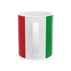 Italy Flag Mug | Patriotic Coffee Cup | Gift for Expats, Italy Heritage & Travelers