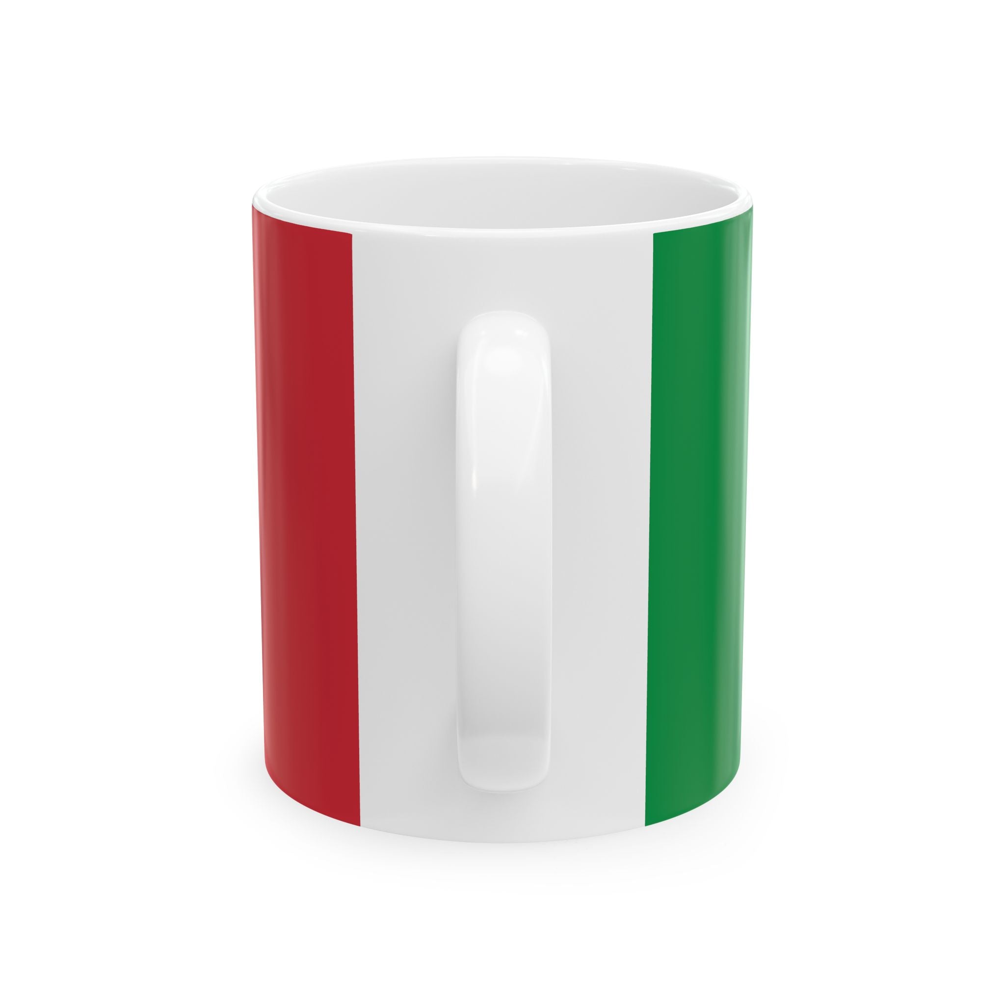 Italy Flag Mug | Patriotic Coffee Cup | Gift for Expats, Italy Heritage & Travelers