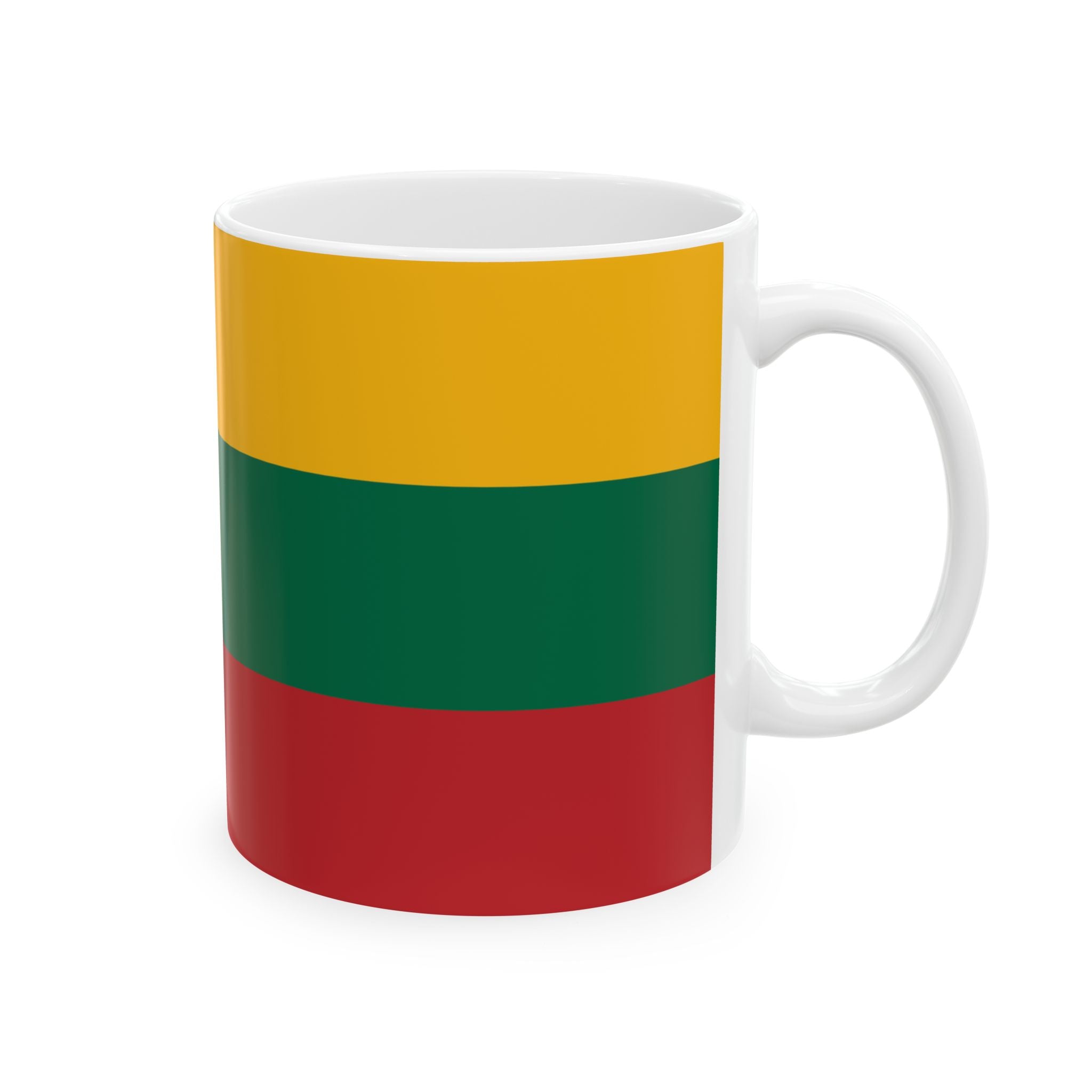 Lithuania Flag Mug | Patriotic Coffee Cup | Gift for Expats, Lithuania Heritage & Travelers