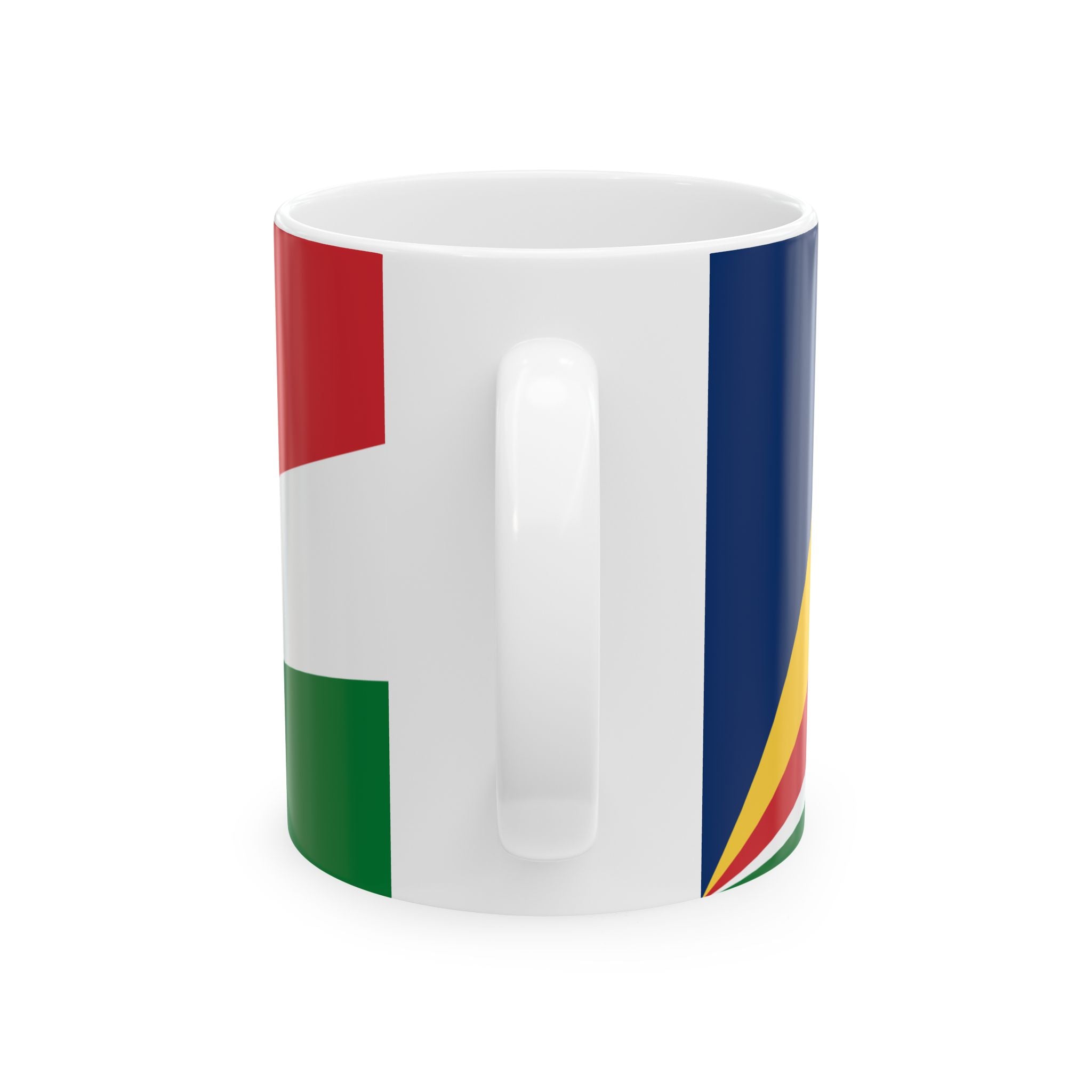 Seychelles Flag Mug | Patriotic Coffee Cup | Gift for Expats, Seychelles Heritage & Travelers