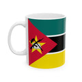 Mozambique Flag Mug | Patriotic Coffee Cup | Gift for Expats, Mozambique Heritage & Travelers
