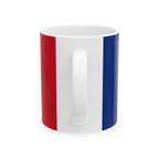 Romania Flag Mug | Patriotic Coffee Cup | Gift for Expats, Romania Heritage & Travelers