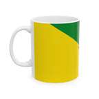 French Guiana Flag Mug | Patriotic Coffee Cup | Gift for Expats, French Guiana Heritage & Travelers