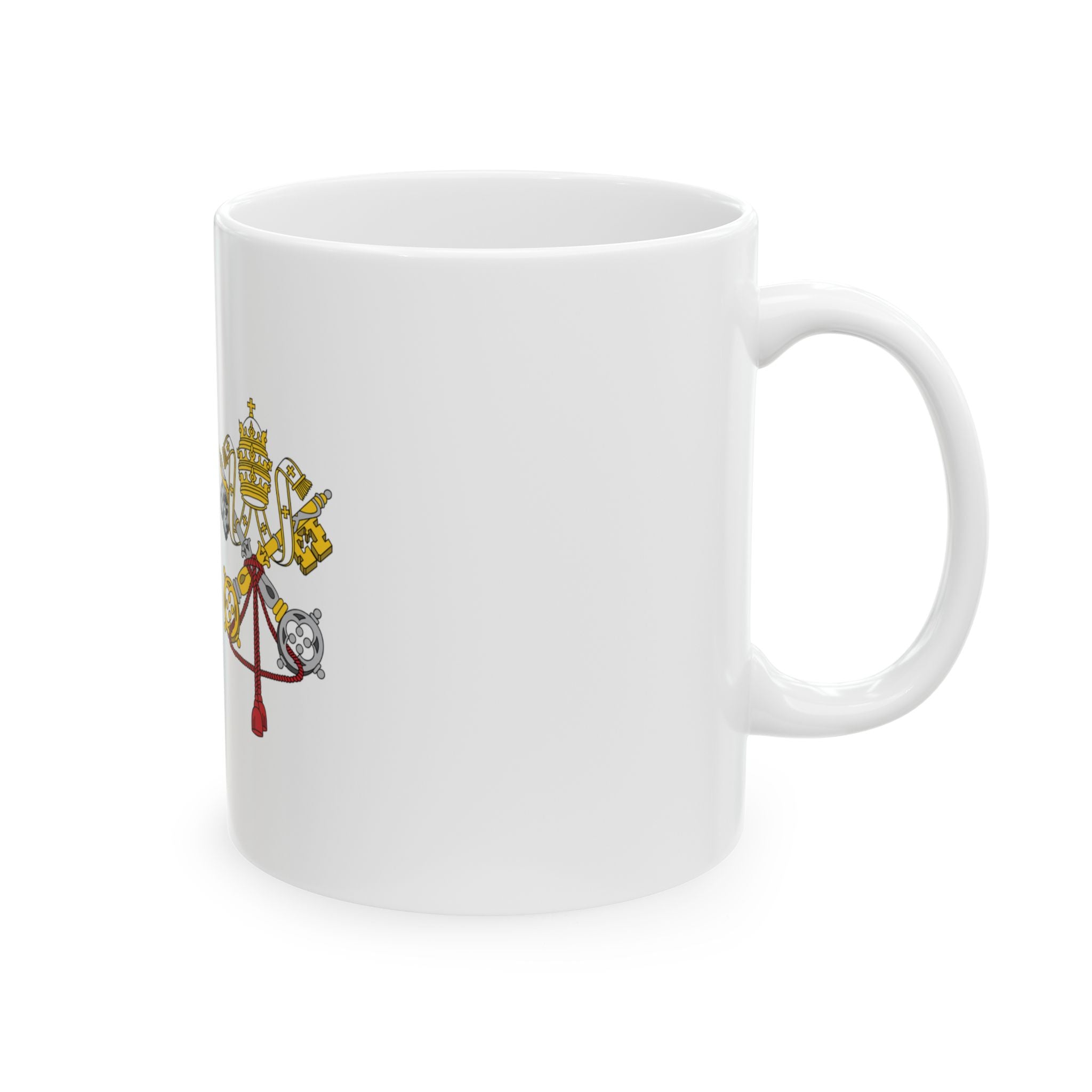 Vatican City Flag Mug | Patriotic Coffee Cup | Gift for Expats, Vatican City Heritage & Travelers