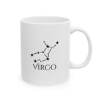 Virgo Zodiac Mug | Astrology Coffee Mug | Horoscope Gift | Ceramic Zodiac Cup | Birthday Gift