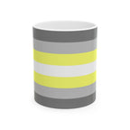 Demigender Pride Mug | Demigender Flag Coffee Cup | LGBTQ+ Pride Gift | Queer Community Mug