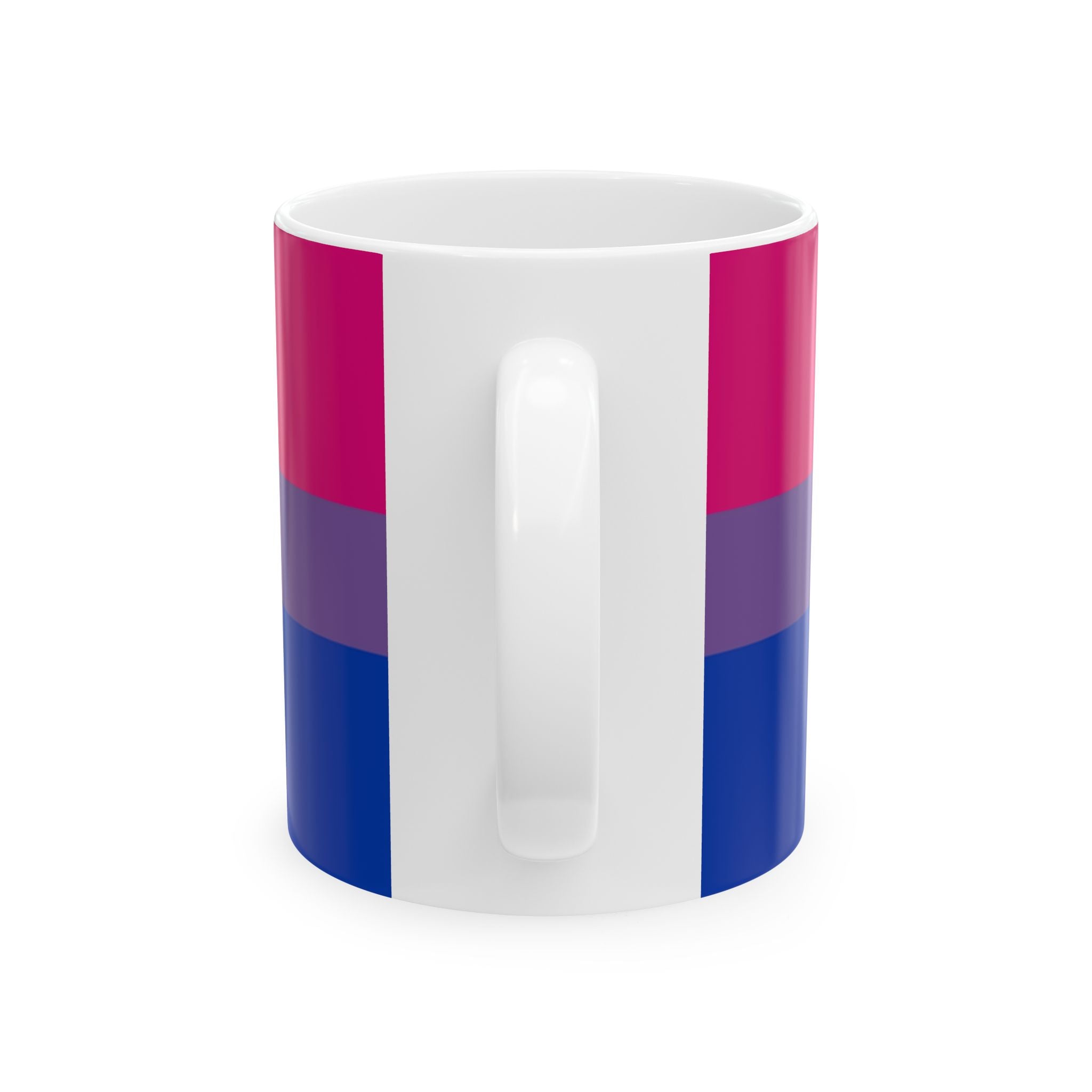 Bisexual Pride Mug | Bisexual Flag Coffee Cup | LGBTQ+ Pride Gift | Queer Community Mug